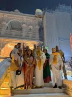 HH Swamiji visits Shri Ram Janmabhoomi Teertha Kshetra (24 March 2025)